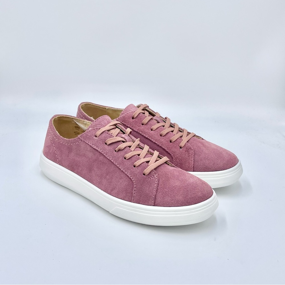 Portland Leather Goods Patina PLG Foxglove Low Top Berry Sneaker Women’s 8.5